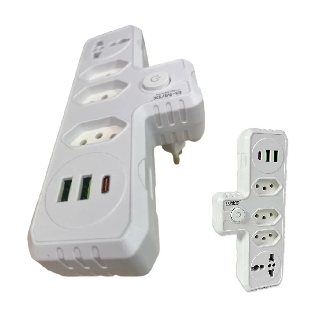 Alimentation bivolt universelle, 110V, 220V, V, 2 USB, 1 USB, convertisseur étanche, idéal, 138 Tomadas