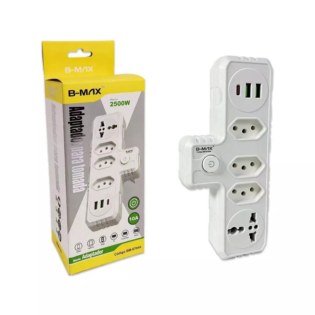 Alimentation bivolt universelle, 110V, 220V, V, 2 USB, 1 USB, convertisseur étanche, idéal, 138 Tomadas