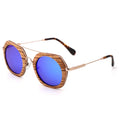 Lunettes de soleil carrées vintage pour hommes et femmes, lunettes de soleil à la mode, marron, dames