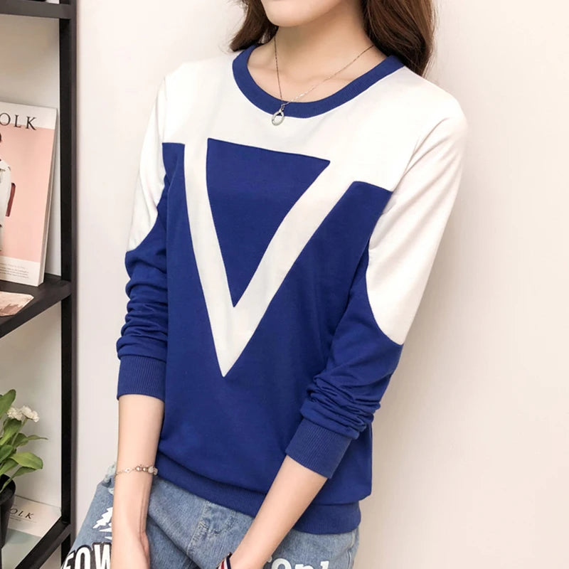 T-shirt manches courtes col rond femme, décontracté et ample, avec médicaments en coton
