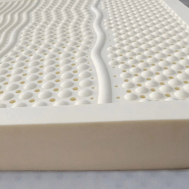 Matelas en latex 100% naturel avec housse, matelas en caoutchouc pur, importé, lit de 1.8m, tapis de coussin épaissi de 2.0m, maison, dortoir