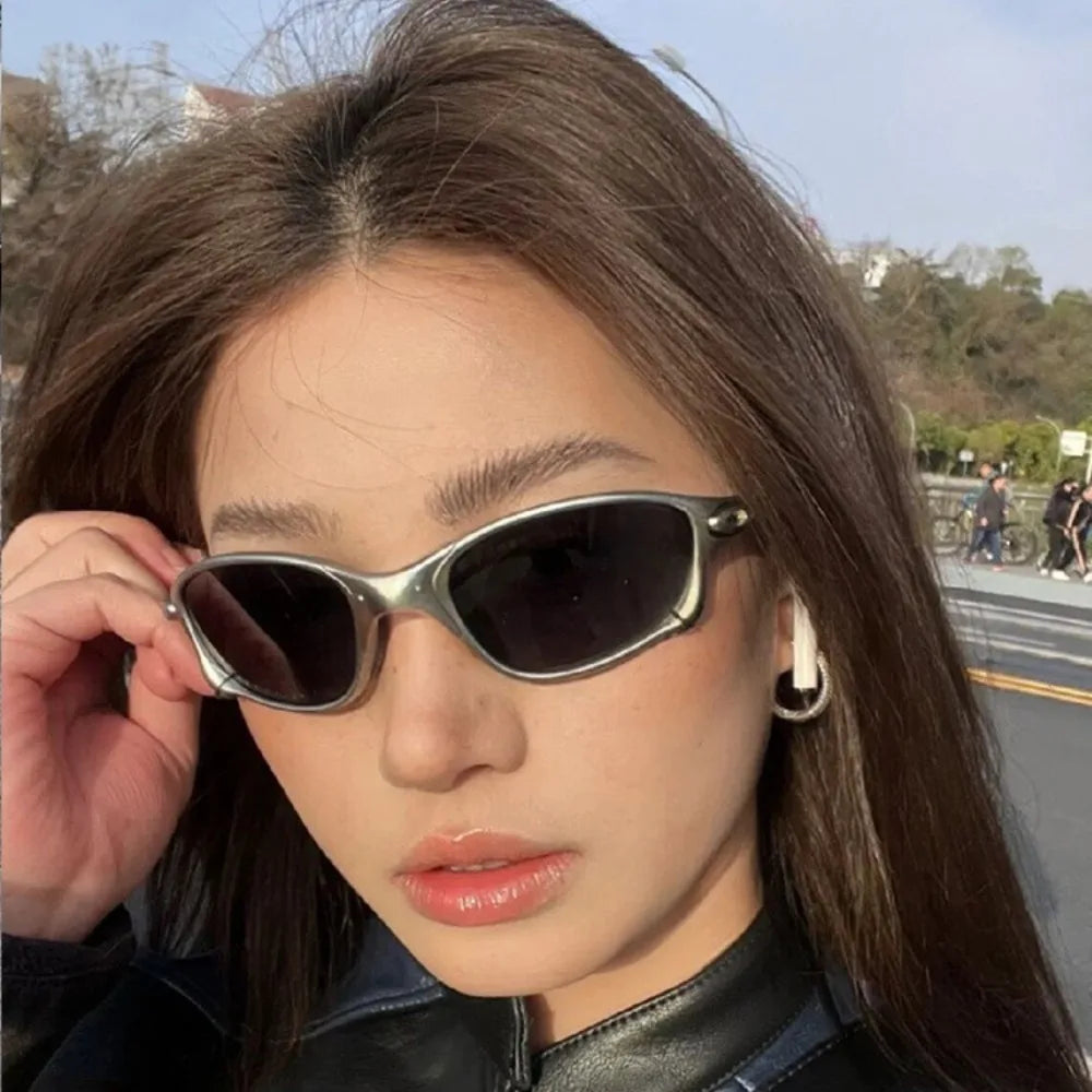 Mode Vintage Sport cyclisme lunettes de soleil dégradé UV400 coupe-vent lunettes de soleil pour hommes femmes lunettes de soleil homme