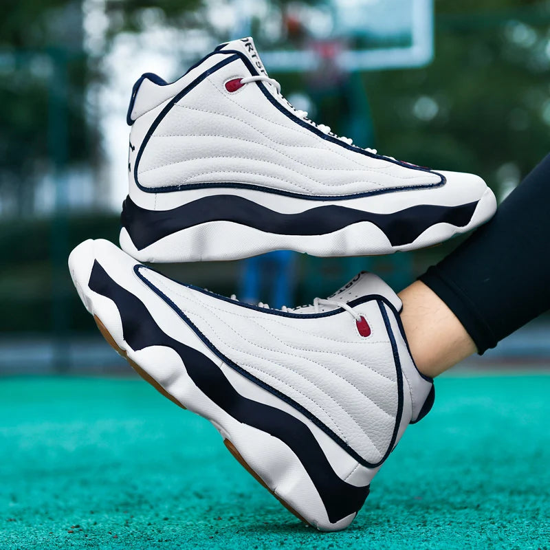 Chaussures de basket-ball classiques et pratiques pour sports de plein air décontractés pour hommes, semelle extérieure tendance, douce, confortable, antidérapante et résistante à l'usure