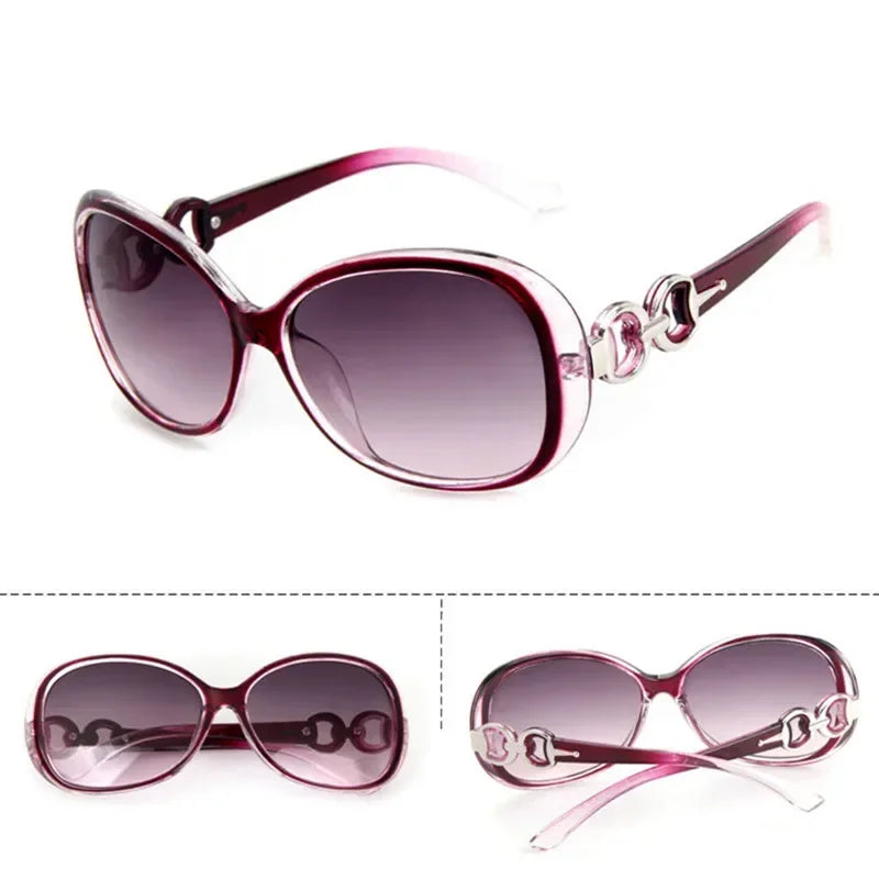 Lunettes de soleil de luxe pour femmes, Design de marque, étoile complète, miroir rétro carré pour dames, UV400, pour la conduite et le Shopping