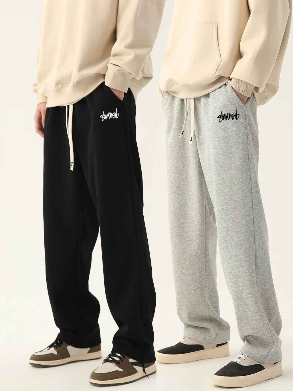 Pantalons de jogging pour hommes pantalons baggy neutres respirants pantalons d'extérieur baggy design de mode pantalons de jogging 2024 nouveaux pantalons de survêtement