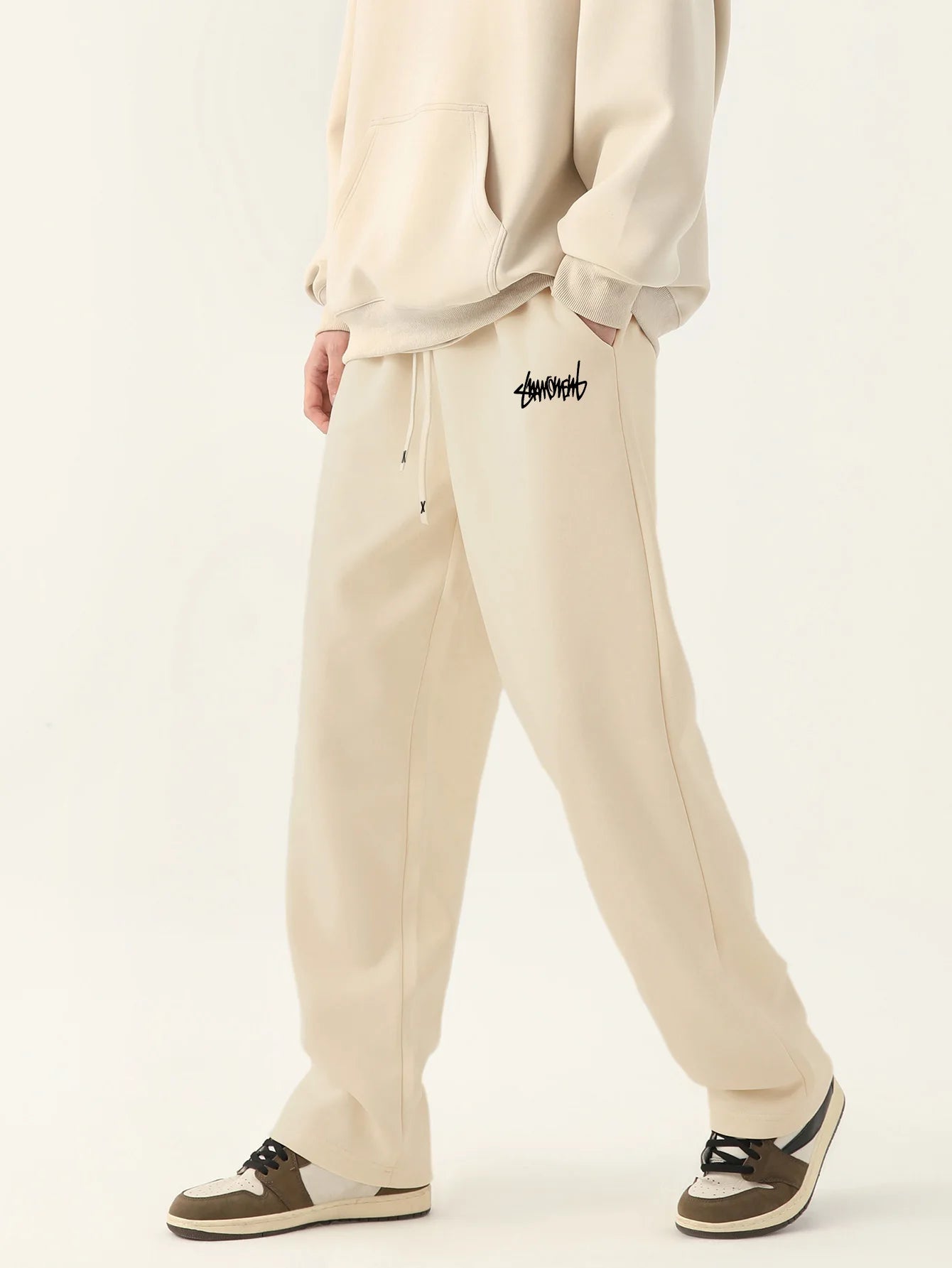 Pantalons de jogging pour hommes pantalons baggy neutres respirants pantalons d'extérieur baggy design de mode pantalons de jogging 2024 nouveaux pantalons de survêtement