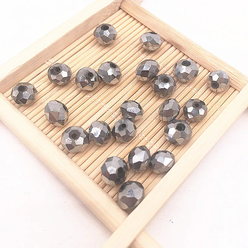 Nouveau 4x3/6x4/8x6mm Rondelle autriche perles de verre de cristal à facettes perles d'espacement en vrac fabrication de bijoux à bricoler soi-même pour Bracelet collier
