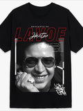 T-shirt pour homme - Imprimé Hector Lavoe - T-shirt décontracté à col rond et manches courtes