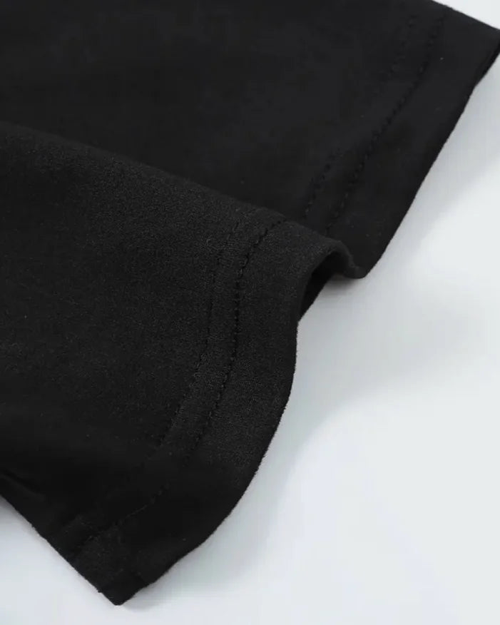 T-shirt pour homme de haute qualité, imprimé drôle « I'm Thinking », décontracté, ample, streetwear, cool, col rond, hauts pour hommes