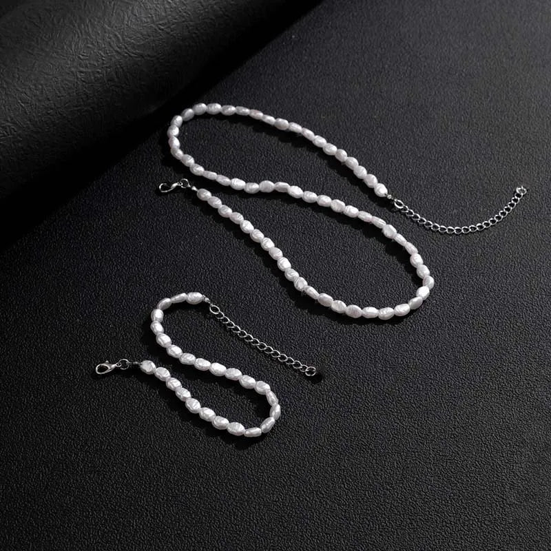 Collier ras du cou en Imitation de perles pour femmes, nouvelle mode, Vintage, élégant, tempérament perlé, bijoux de fête de mariage