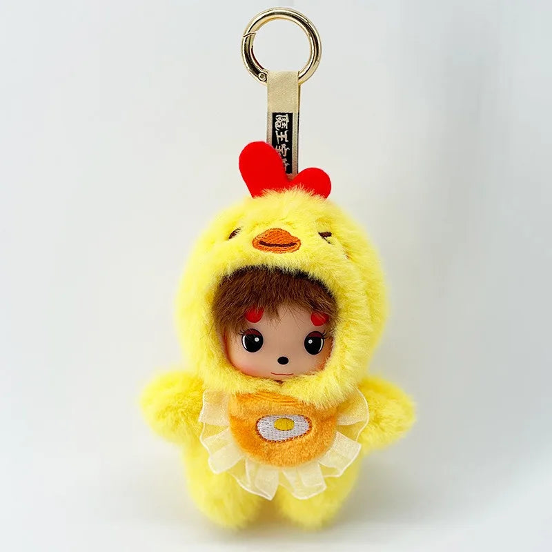 Poupée surprise en vinyle de la série Meng Qiqi de Devil Baby, jouet de collection, cadeau d'anniversaire, ornements, cadeau, pendentif pour sac à dos, décorations