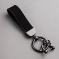 Porte-clés en daim de couleur unie, corde tissée, pendentif de clé de voiture haut de gamme à la mode et créatif, anneau de chaîne pour hommes et femmes, Couple