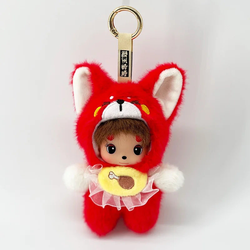 Poupée surprise en vinyle de la série Meng Qiqi de Devil Baby, jouet de collection, cadeau d'anniversaire, ornements, cadeau, pendentif pour sac à dos, décorations