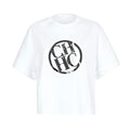 T-shirt pour femme, mode, luxe, coton, col rond, classique, basique, manches courtes
