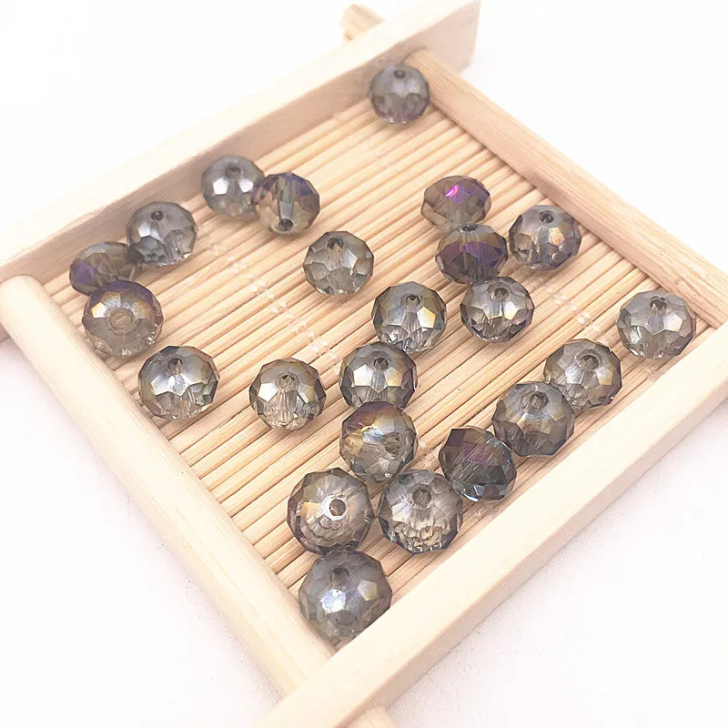 Nouveau 4x3/6x4/8x6mm Rondelle autriche perles de verre de cristal à facettes perles d'espacement en vrac fabrication de bijoux à bricoler soi-même pour Bracelet collier