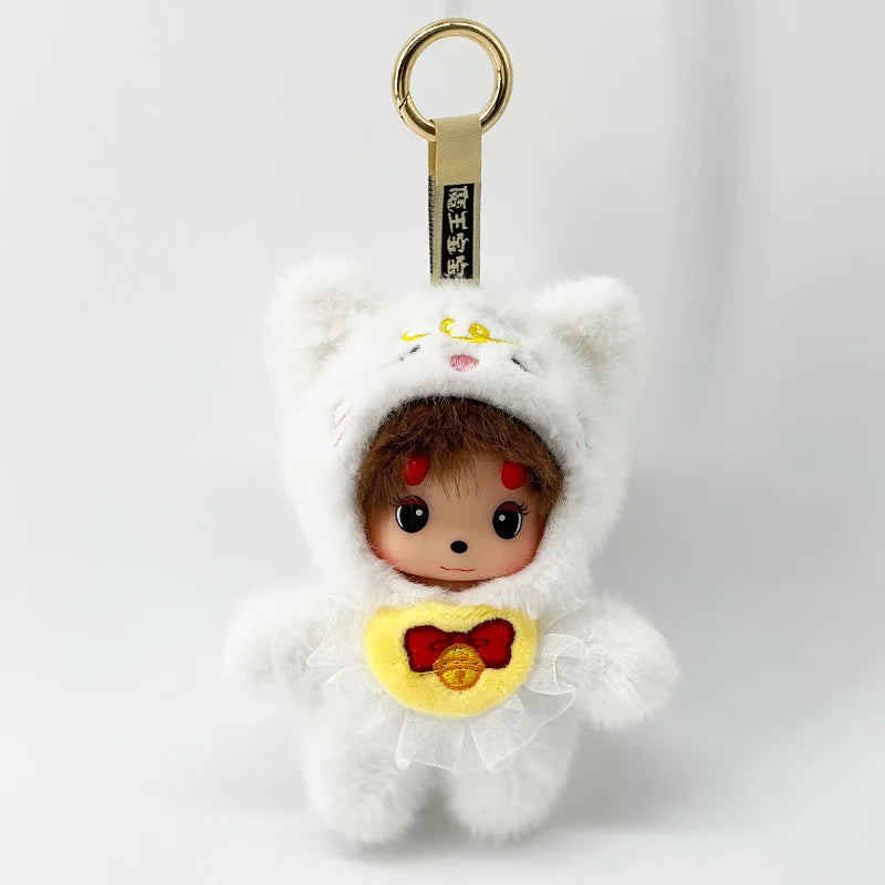 Poupée surprise en vinyle de la série Meng Qiqi de Devil Baby, jouet de collection, cadeau d'anniversaire, ornements, cadeau, pendentif pour sac à dos, décorations
