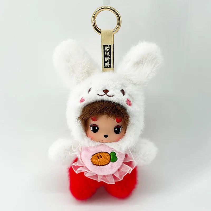 Poupée surprise en vinyle de la série Meng Qiqi de Devil Baby, jouet de collection, cadeau d'anniversaire, ornements, cadeau, pendentif pour sac à dos, décorations
