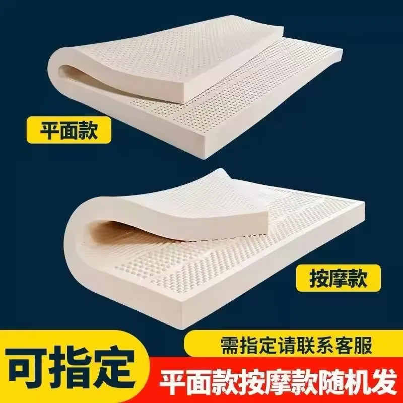 Matelas en Latex naturel 100% importé de thaïlande, tapis de sol Tatami pliable à rebond lent, pour maison, hôtel, tapis supérieur de luxe, cadeau