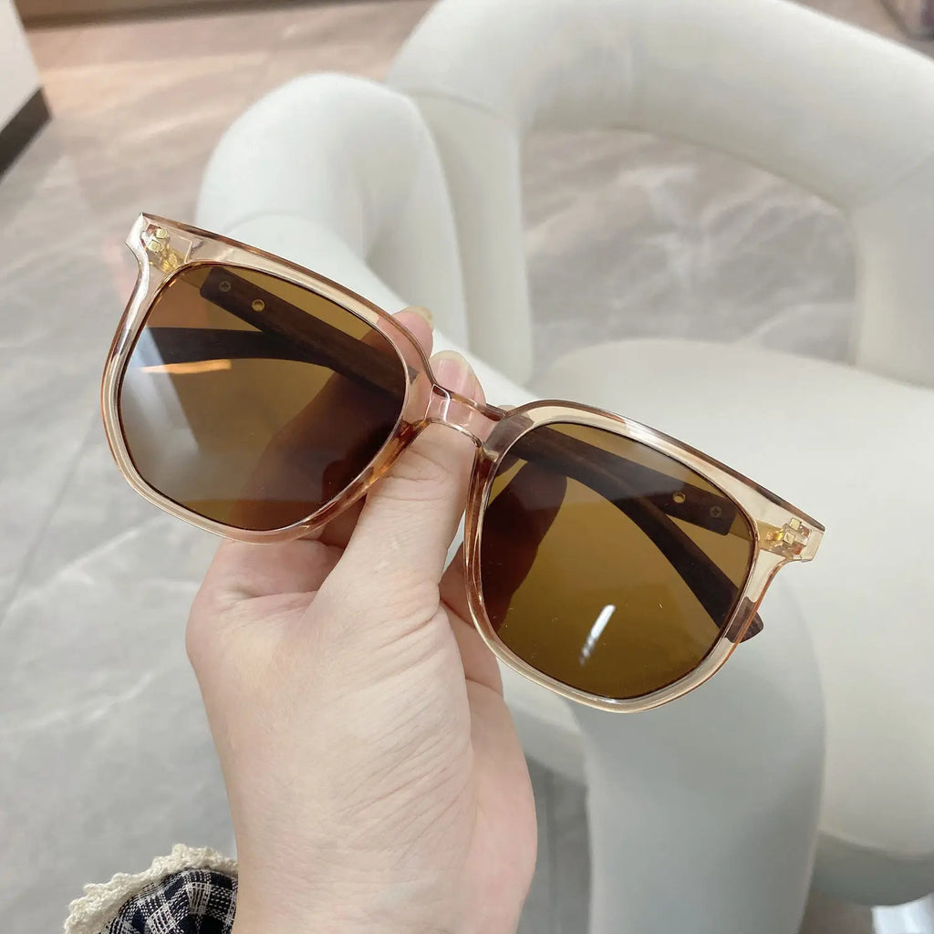 Lunettes de soleil rétro de luxe pour hommes et femmes, monture en bois, lunettes de mode vintage, nuances de macnenbrille