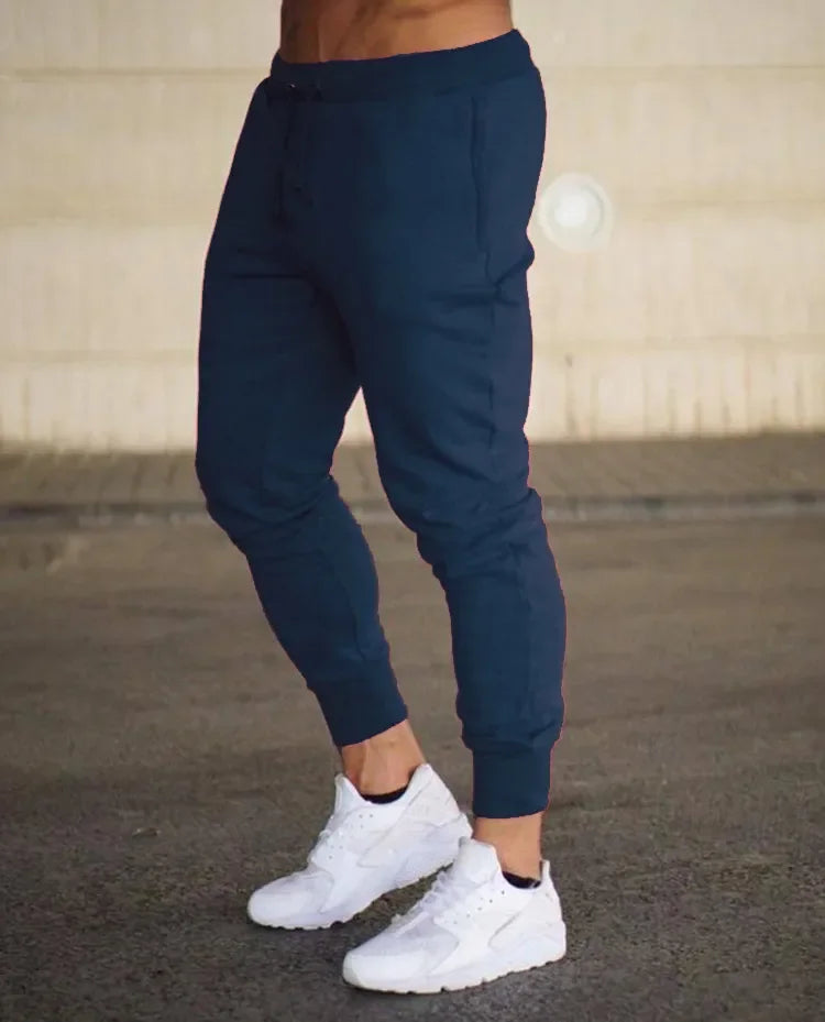 Nouveau pantalon de Jogging hommes Sport pantalons de survêtement pantalons de course pantalons hommes Joggers coton pantalons de survêtement pantalon ajusté pantalon de musculation
