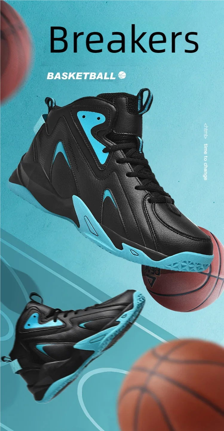 Chaussures de basket-ball quatre saisons, nouvelles, respirantes, légères, antidérapantes, baskets décontractées d'extérieur, chaussures de course à pied tendance pour étudiants