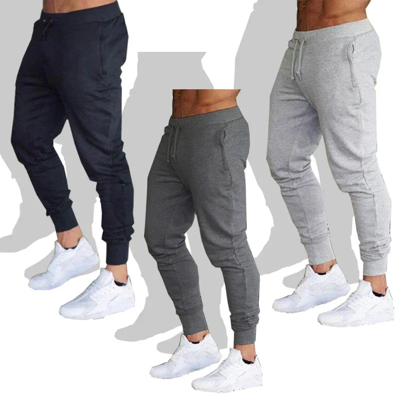 Nouveau pantalon de Jogging hommes Sport pantalons de survêtement pantalons de course pantalons hommes Joggers coton pantalons de survêtement pantalon ajusté pantalon de musculation