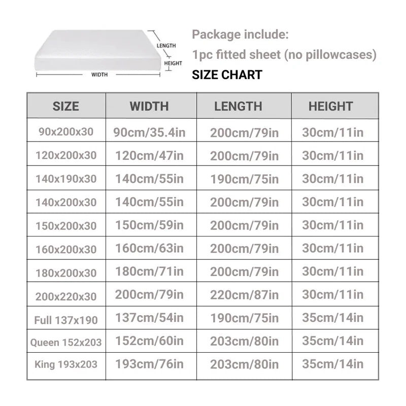 Protège-matelas imperméable gris/blanc, drap-housse de lit simple/double/140/160 multi-taille