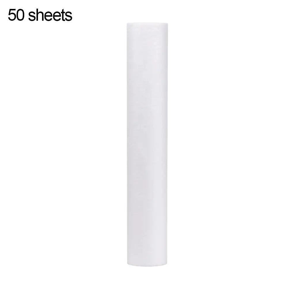 Draps de matelas de massage spa au poulet, draps de lit de massage de salon, couverture de table en rouleau de papier non tissé, fournitures de tatouage, repos au sauna, 50 pièces