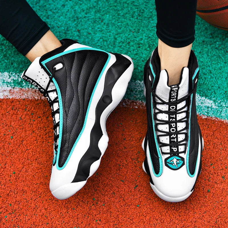 Chaussures de basket-ball classiques et pratiques pour sports de plein air décontractés pour hommes, semelle extérieure tendance, douce, confortable, antidérapante et résistante à l'usure