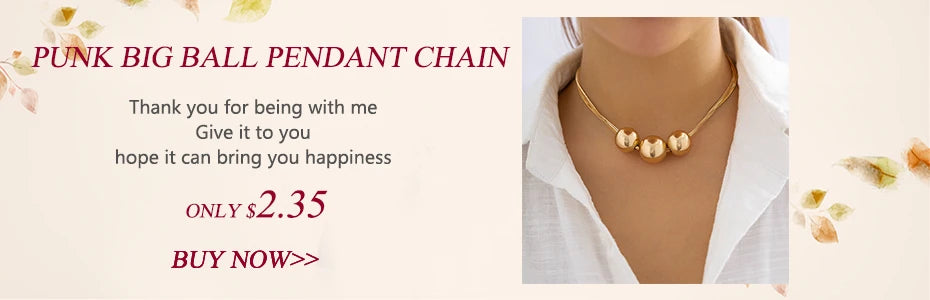 Ingemark minimalisme 2022 Long gland collier pour femmes filles Vintage poitrine mince chaîne boule pendentif femme cou bijoux cadeau nouveau