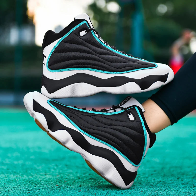Chaussures de basket-ball classiques et pratiques pour sports de plein air décontractés pour hommes, semelle extérieure tendance, douce, confortable, antidérapante et résistante à l'usure