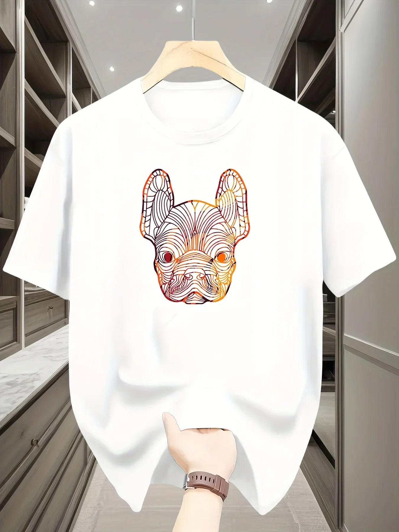 T-shirt graphique pour hommes, vêtements pour hommes, Ropa Hombre, imprimé Matador français, manches courtes, col rond, 25979