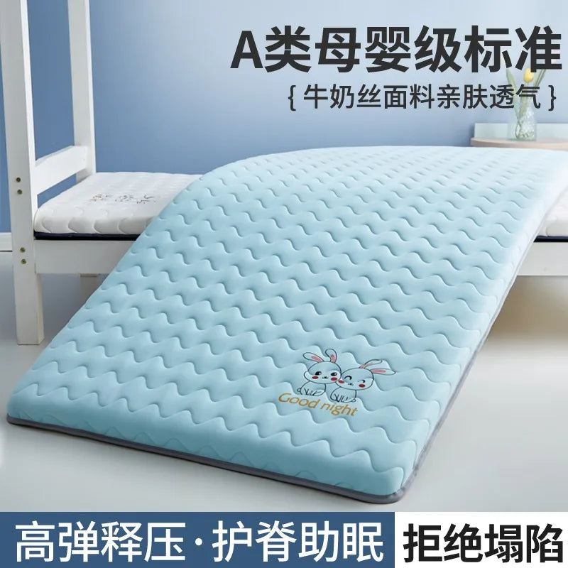 Matelas en latex souple pour usage domestique, tapis de couchage Tatami pour dortoir étudiant, matelas simple en éponge, spécial location, couette.