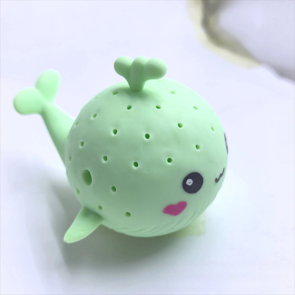 Jouets de bain pour bébé, éponge absorbant l'eau, baleine à presser, anti-Stress, jeu de natation d'été, jouet aquatique pour enfants, Squishy Kid