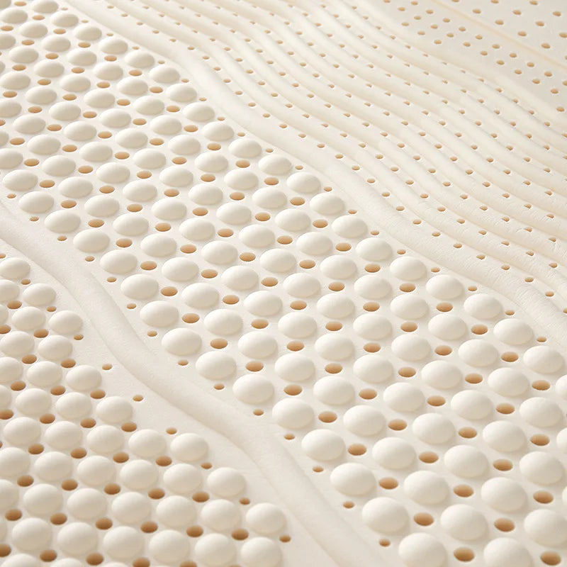 Matelas en latex 100% naturel avec housse, matelas en caoutchouc pur, importé, lit de 1.8m, tapis de coussin épaissi de 2.0m, maison, dortoir