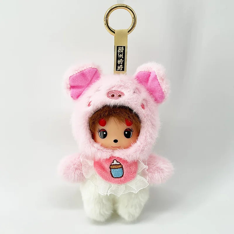 Poupée surprise en vinyle de la série Meng Qiqi de Devil Baby, jouet de collection, cadeau d'anniversaire, ornements, cadeau, pendentif pour sac à dos, décorations