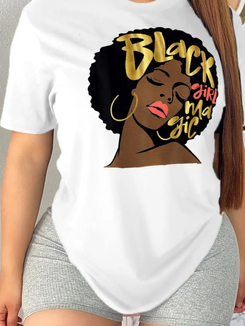 T-shirt femme mode rue manches courtes hauts chemise ample surdimensionné t-shirts créativité Streettshirt individuel décontracté caillot