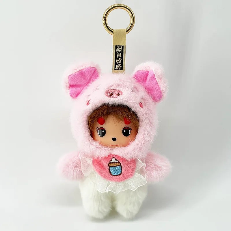Poupée surprise en vinyle de la série Meng Qiqi de Devil Baby, jouet de collection, cadeau d'anniversaire, ornements, cadeau, pendentif pour sac à dos, décorations
