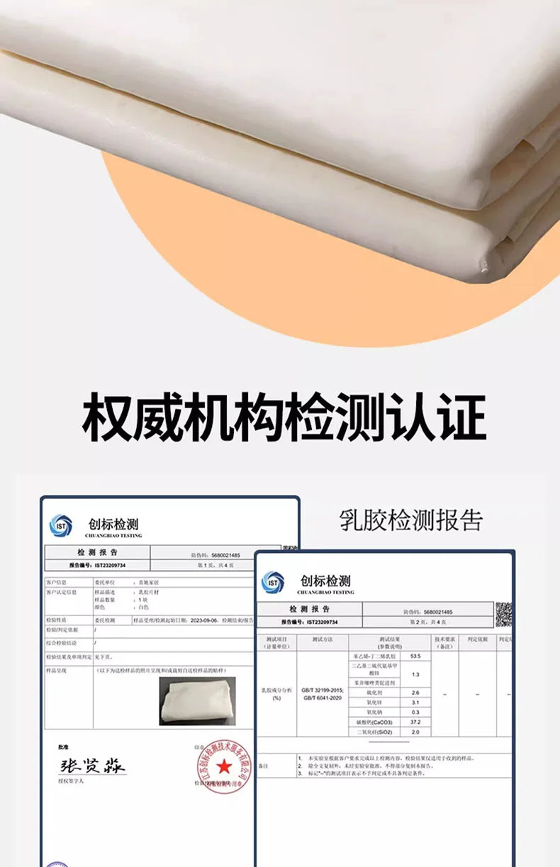 Matelas en latex naturel pour la maison, chambre à coucher, tatami, coussin en coton à mémoire de forme, rembourré, pour location, dortoir d'étudiant, épaissi
