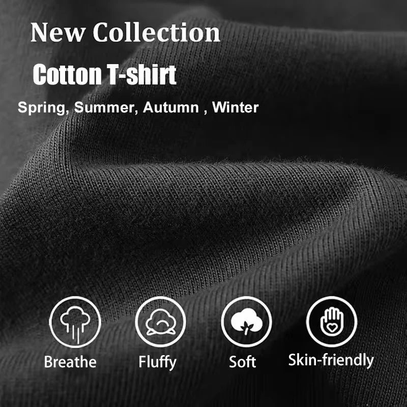 T-shirt pour homme - Respirant et anti-transpiration, manches courtes, col rond, style décontracté et sportif, adapté à toutes les saisons