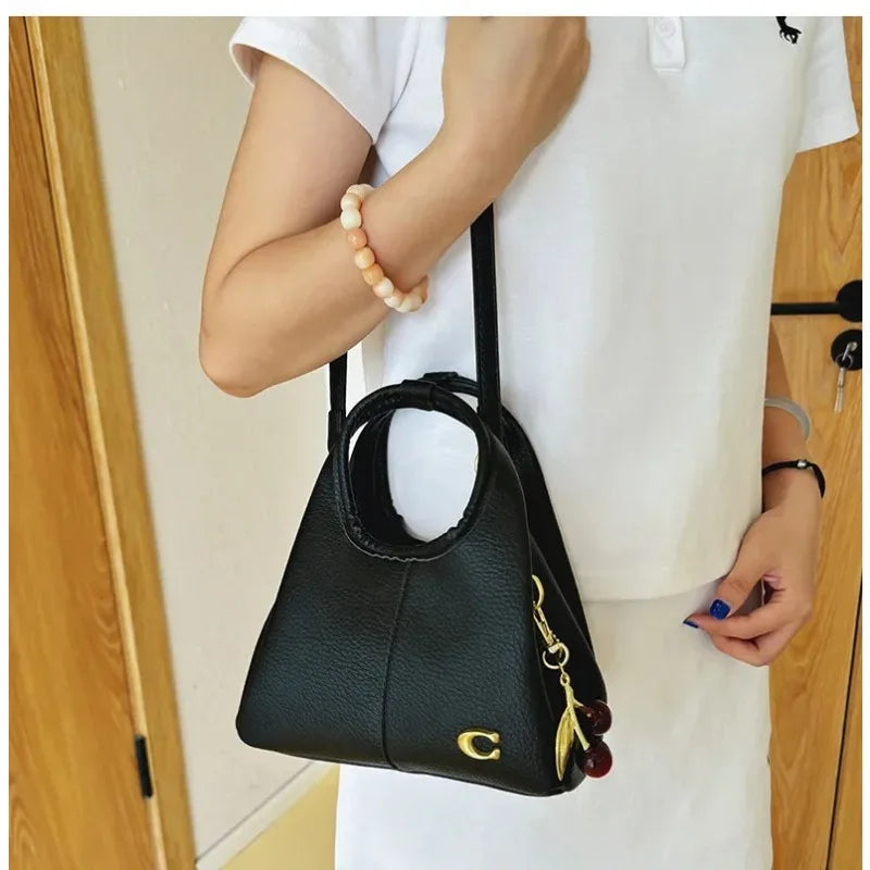 Sac à main polyvalent décontracté, sac de poignet, sac pour femmes, sac de courses, sac à bandoulière rétro pratique, sac seau