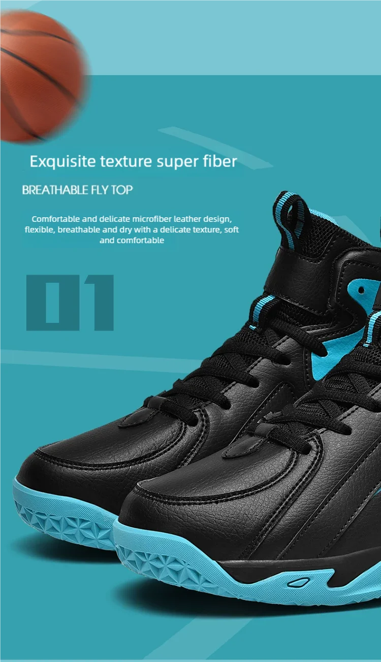 Chaussures de basket-ball quatre saisons, nouvelles, respirantes, légères, antidérapantes, baskets décontractées d'extérieur, chaussures de course à pied tendance pour étudiants