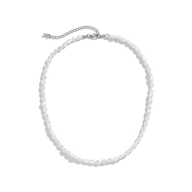 Collier ras du cou en Imitation de perles pour femmes, nouvelle mode, Vintage, élégant, tempérament perlé, bijoux de fête de mariage