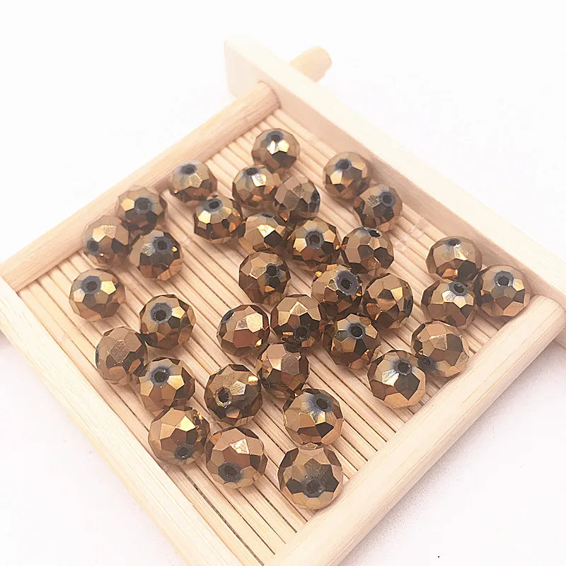 Nouveau 4x3/6x4/8x6mm Rondelle autriche perles de verre de cristal à facettes perles d'espacement en vrac fabrication de bijoux à bricoler soi-même pour Bracelet collier