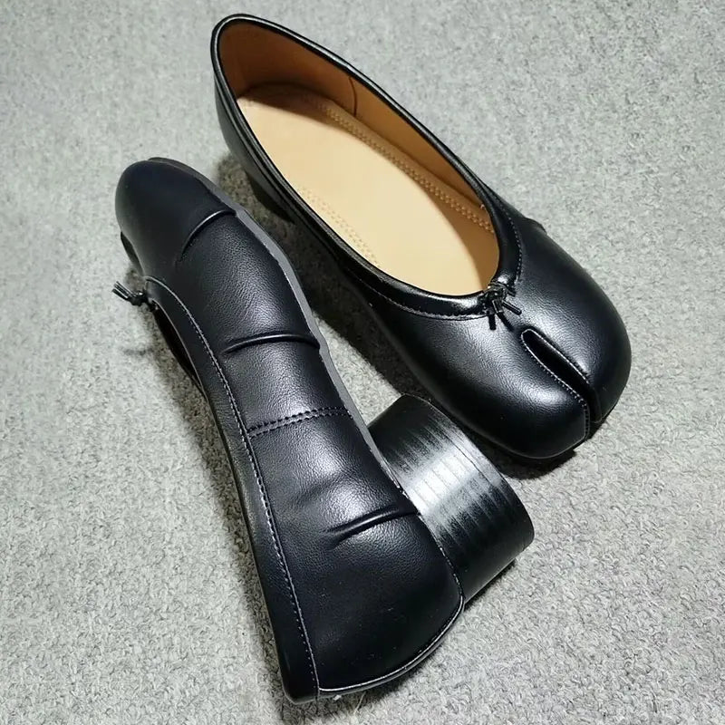 Chaussures de créateur pour femmes, ballerines confortables et tendance, chaussures décontractées à bout fendu pour le printemps, chaussures de danse, baskets, zapatillas