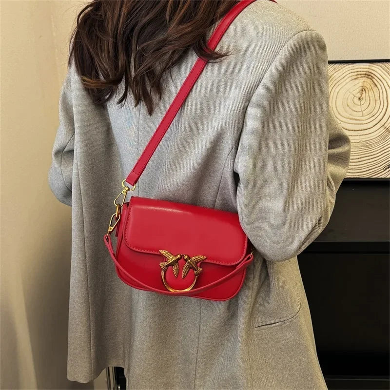Sac à langer élégant et tendance pour femme, sac bandoulière de luxe, sac fourre-tout en cuir de créateur
