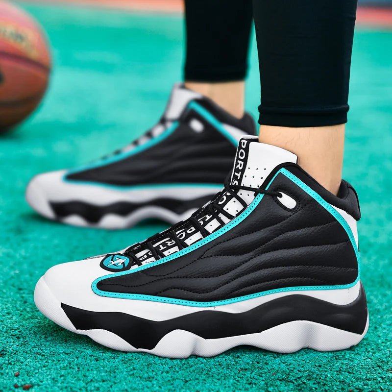 Chaussures de basket-ball classiques et pratiques pour sports de plein air décontractés pour hommes, semelle extérieure tendance, douce, confortable, antidérapante et résistante à l'usure