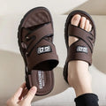 Sandales pour hommes chaussures de plage antidérapantes 2025 nouvel été polyvalent Anti-odeur double usage mode pour hommes imperméable Cool pantoufles