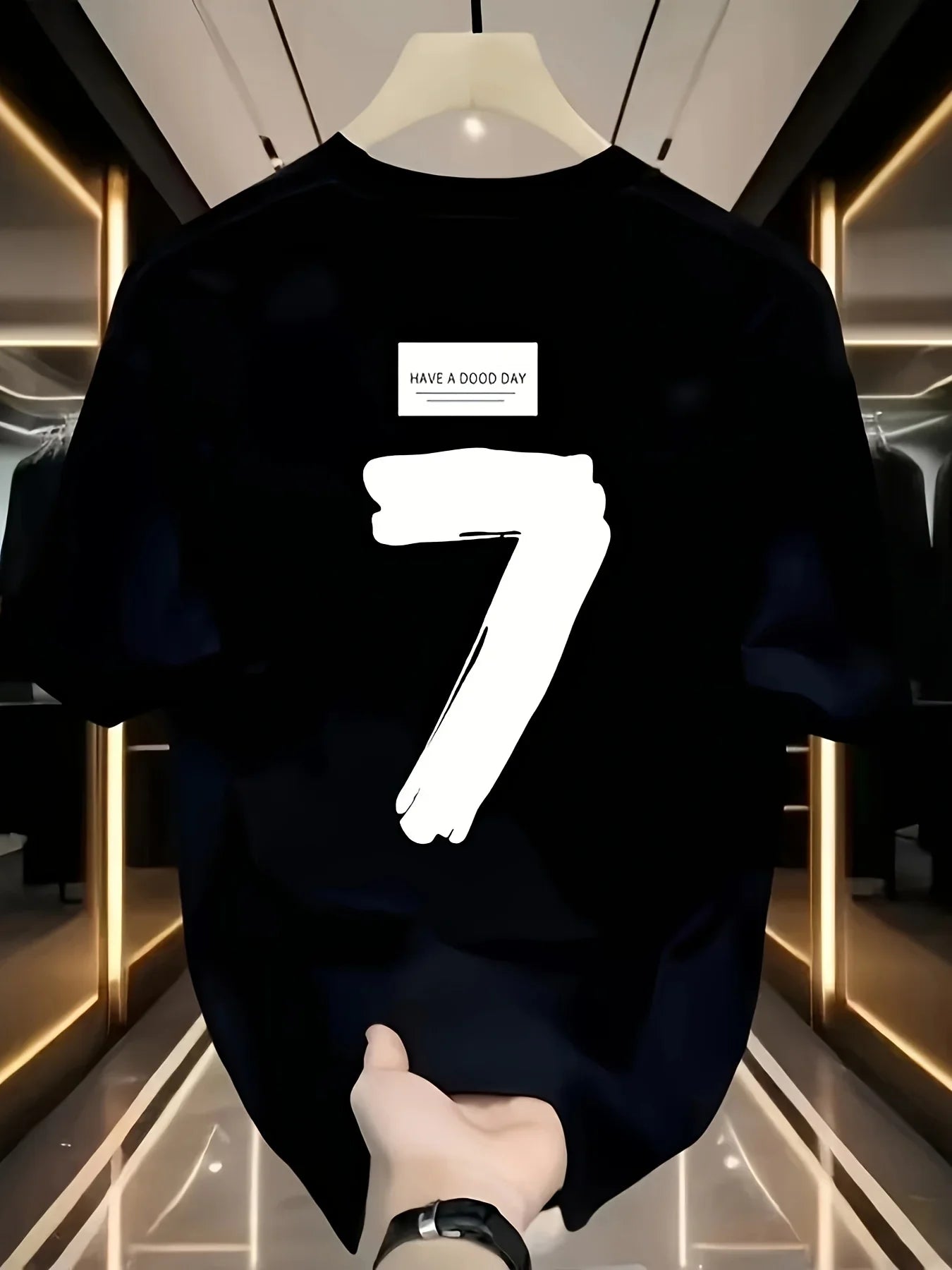 T-shirt à manches courtes et col rond pour hommes, 100% pur coton, à la mode, sport décontracté, ample, motif imprimé, été