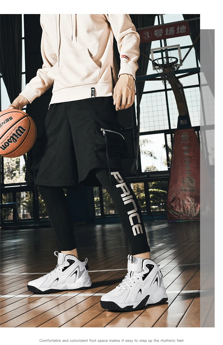 Chaussures de basket-ball quatre saisons, nouvelles, respirantes, légères, antidérapantes, baskets décontractées d'extérieur, chaussures de course à pied tendance pour étudiants